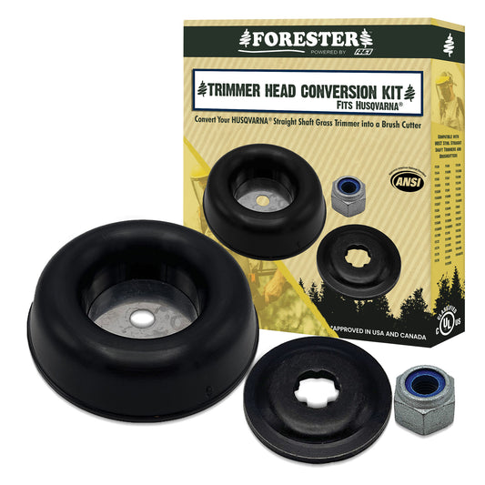 FORESTER Brush Cutter Trimmer Head Conversion Kit Compatible with many Husqvarna Models