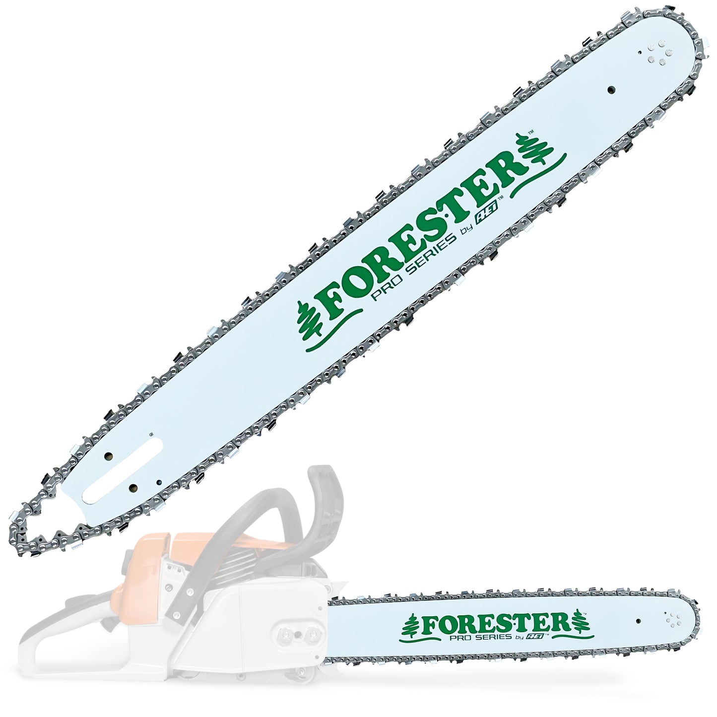 Forester Laminated Bars - A041 Mount for Poulan, Echo or Craftsman Chainsaws