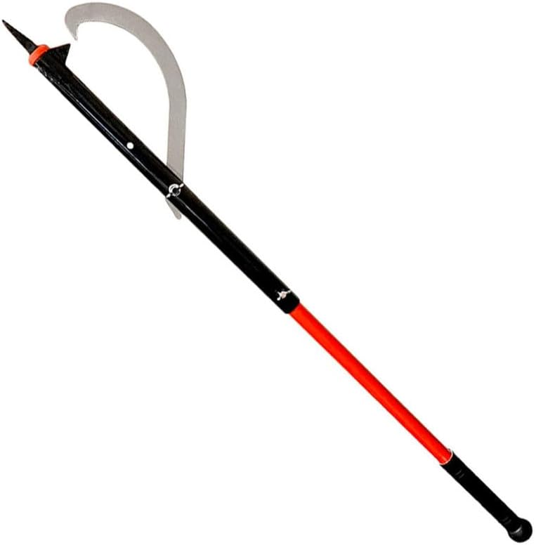FORESTER Heavy Duty Log Peavey Log Roller Tool | Cant Hook Log Roller with Fiberglass Handle | Logging Tools and Equipment