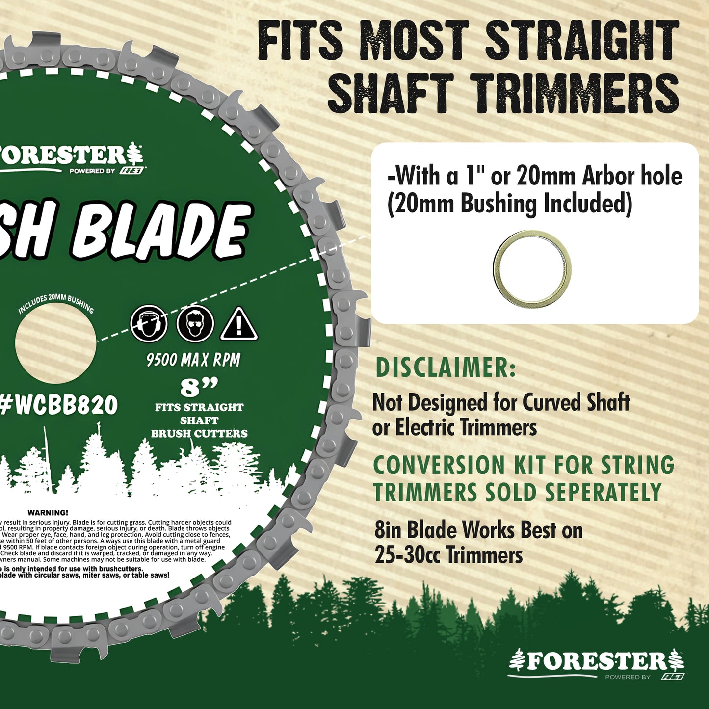 Full Chain Loop Brush Blade