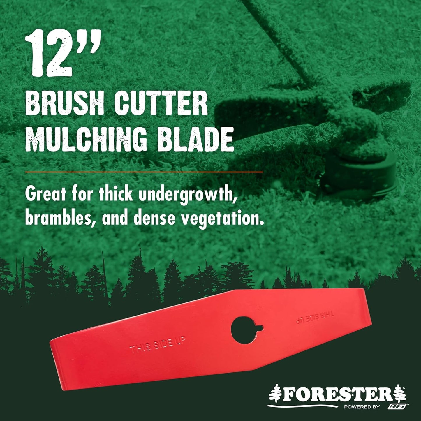 FORESTER 12" Universal Mulching Blade