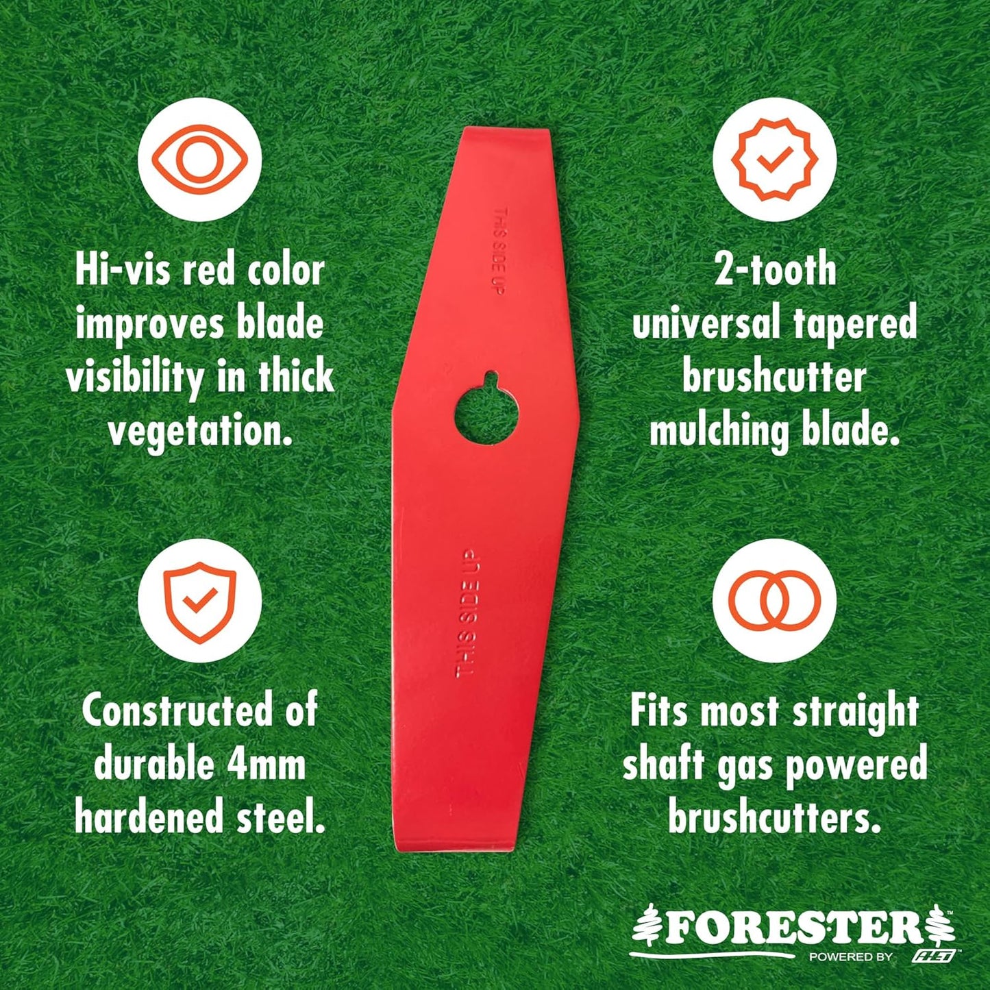 FORESTER 12" Universal Mulching Blade