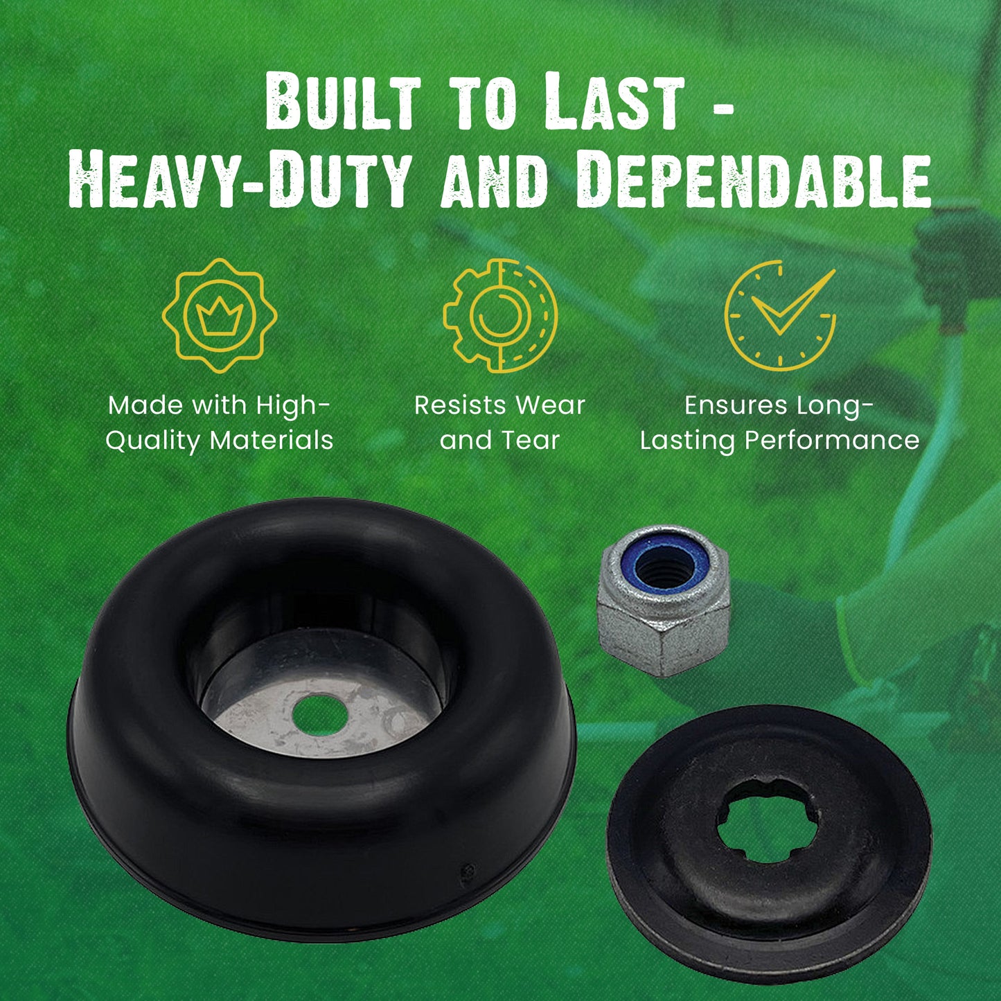 FORESTER Brush Cutter Trimmer Head Conversion Kit Compatible with many Husqvarna Models