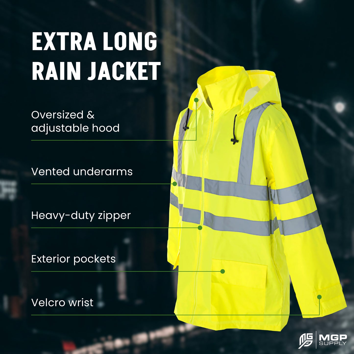 Class 3 Hi-Vis Rain Suit - MGP Supply