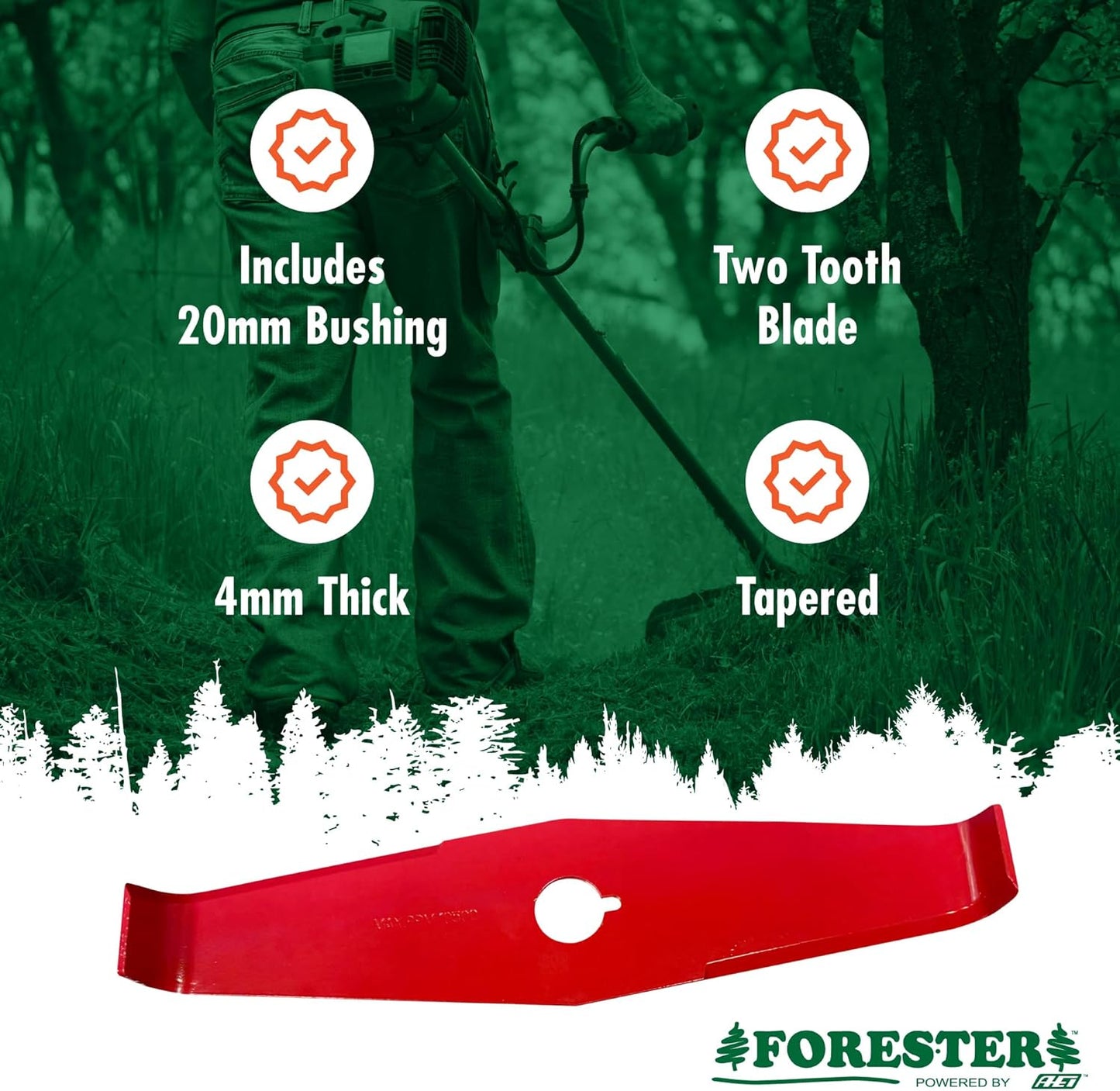 FORESTER 12" Universal Mulching Blade