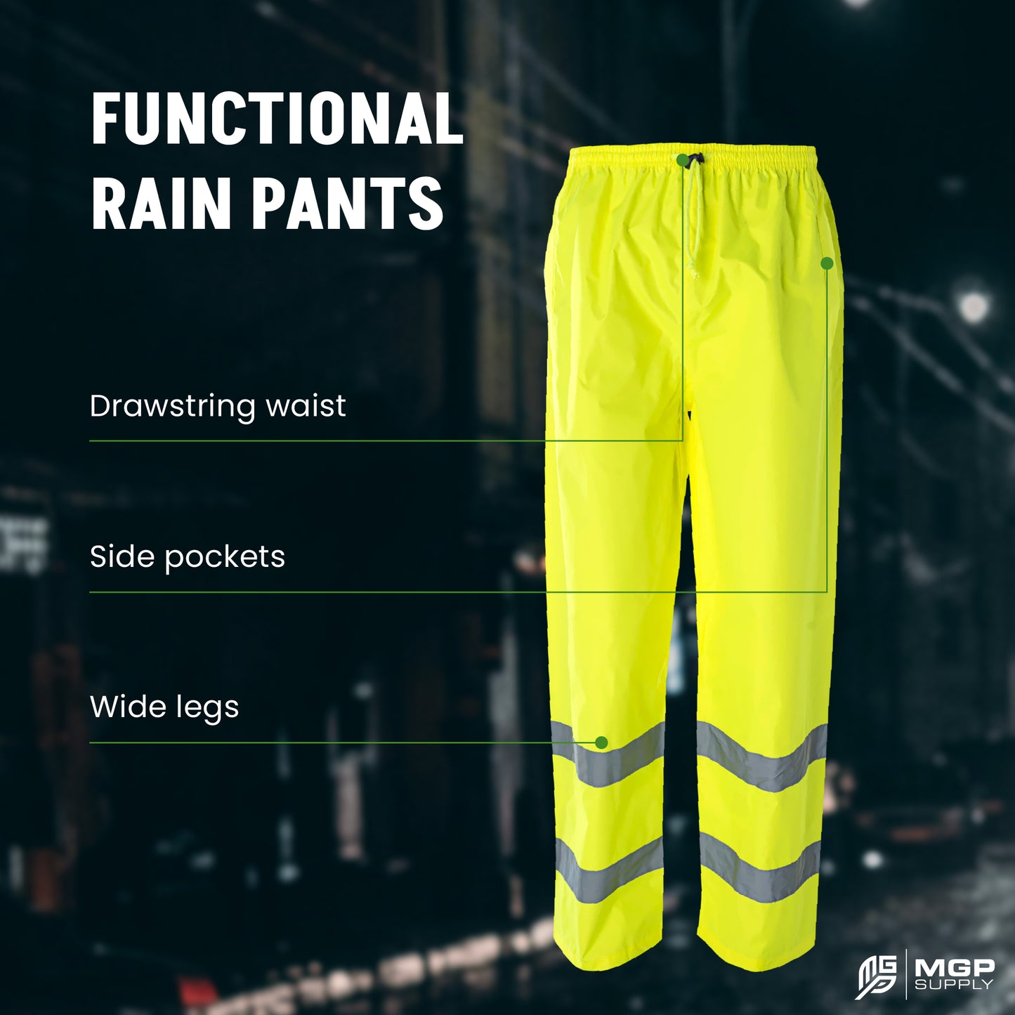 Class 3 Hi-Vis Rain Suit - MGP Supply
