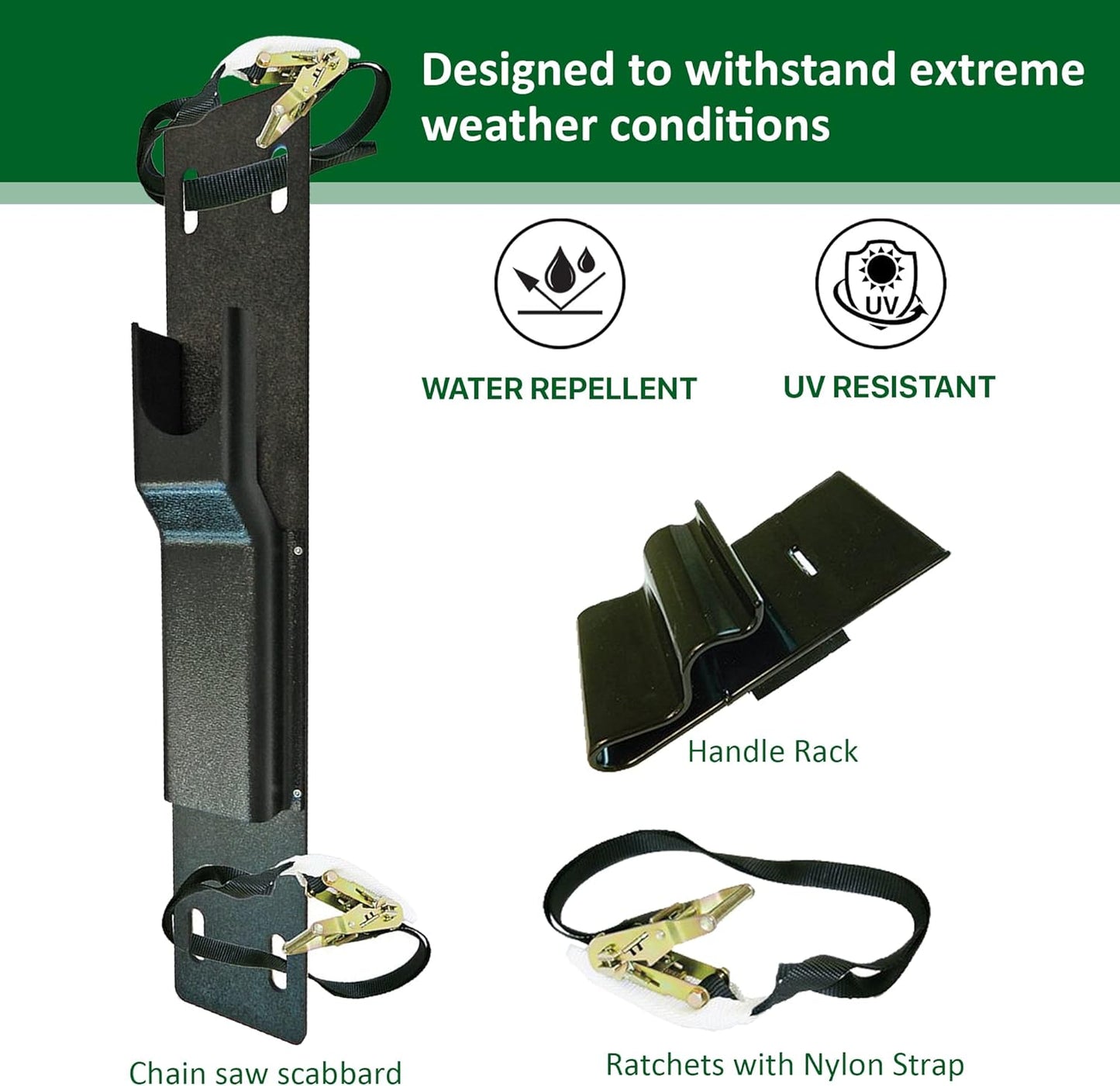 Long Reach Pole Saw Scabbard - Boom Mount Power Pole Saw Holder