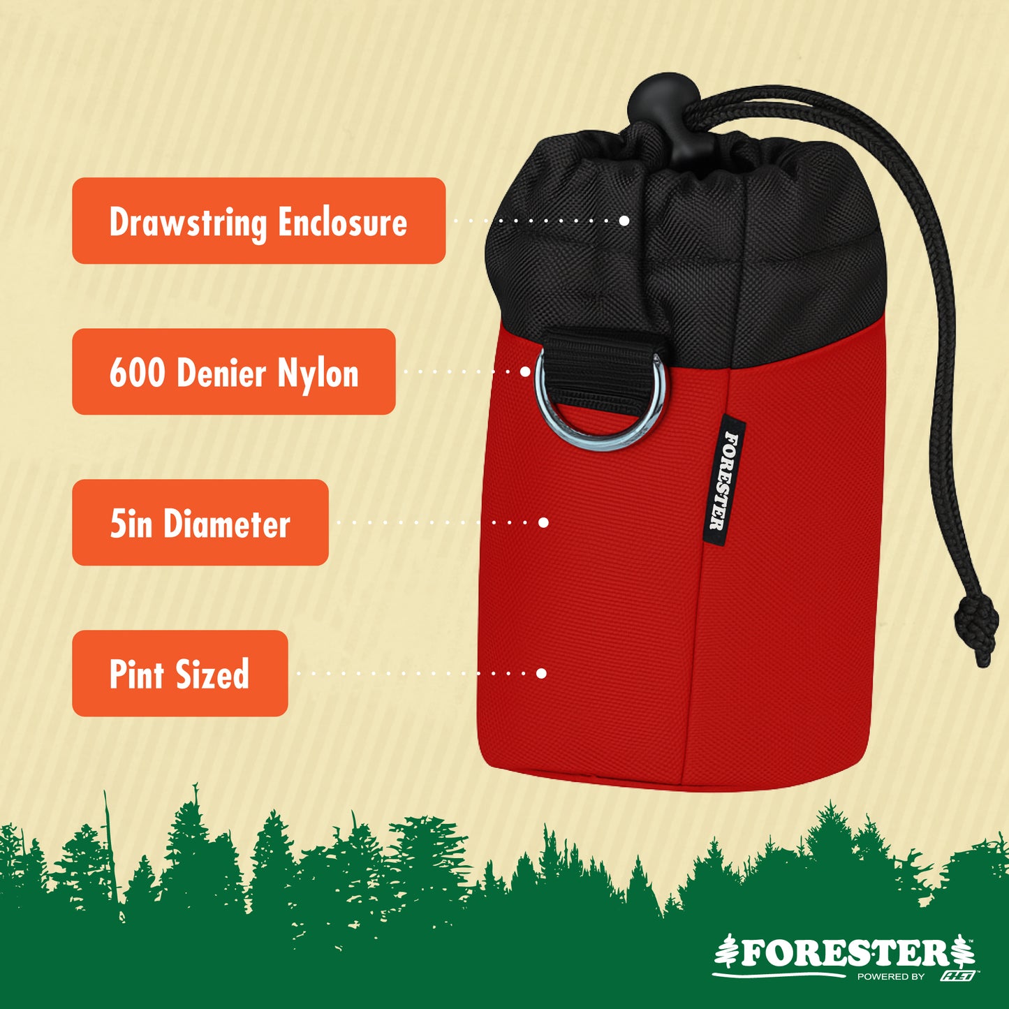 Forester Professional Arborist Throw Line Kit with Storage Bag