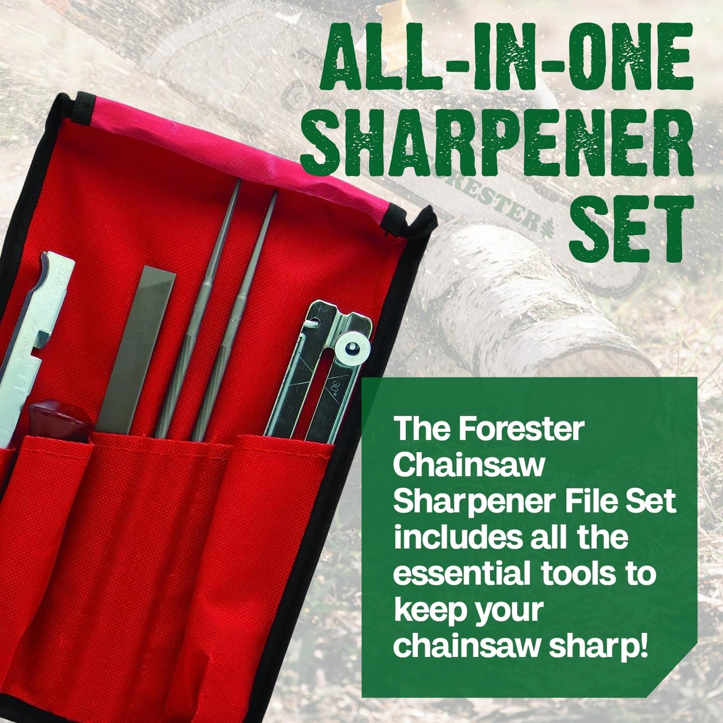 Forester Chainsaw Sharpening File Kit