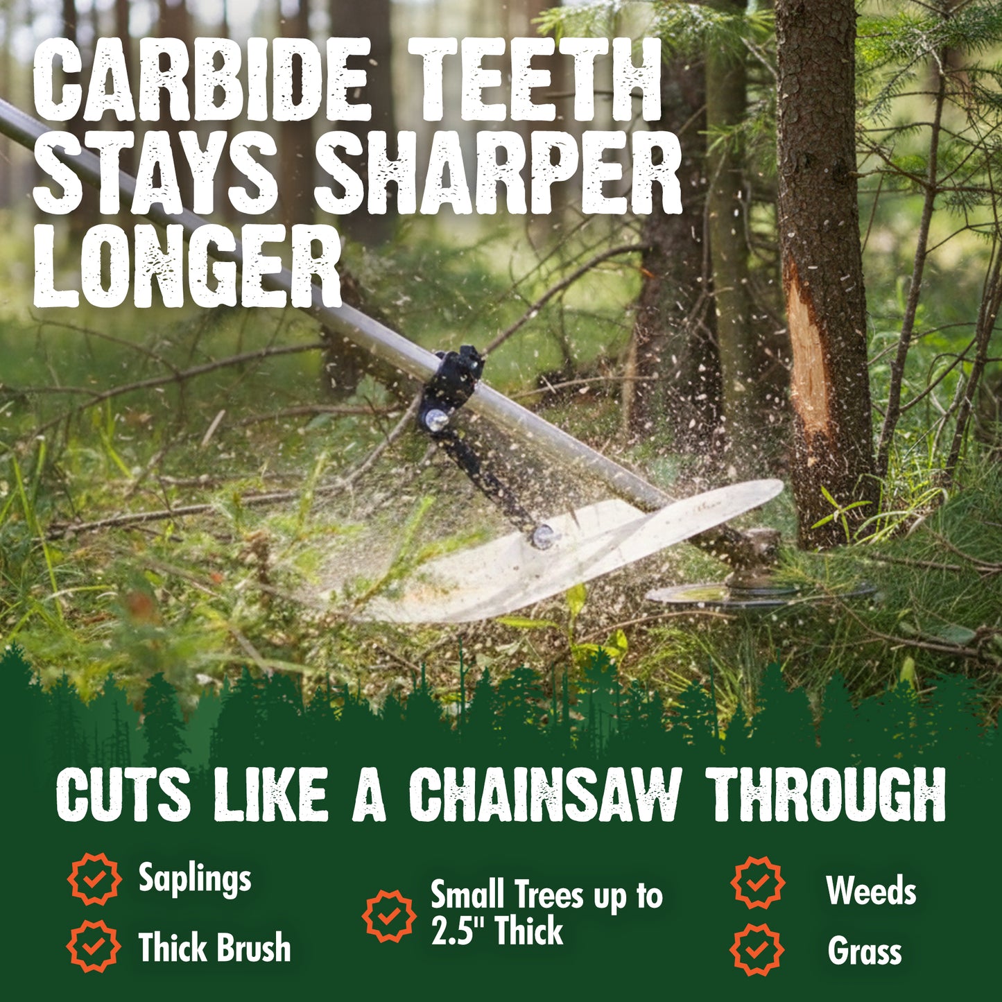 Forester Carbide Chainsaw Tooth Blades