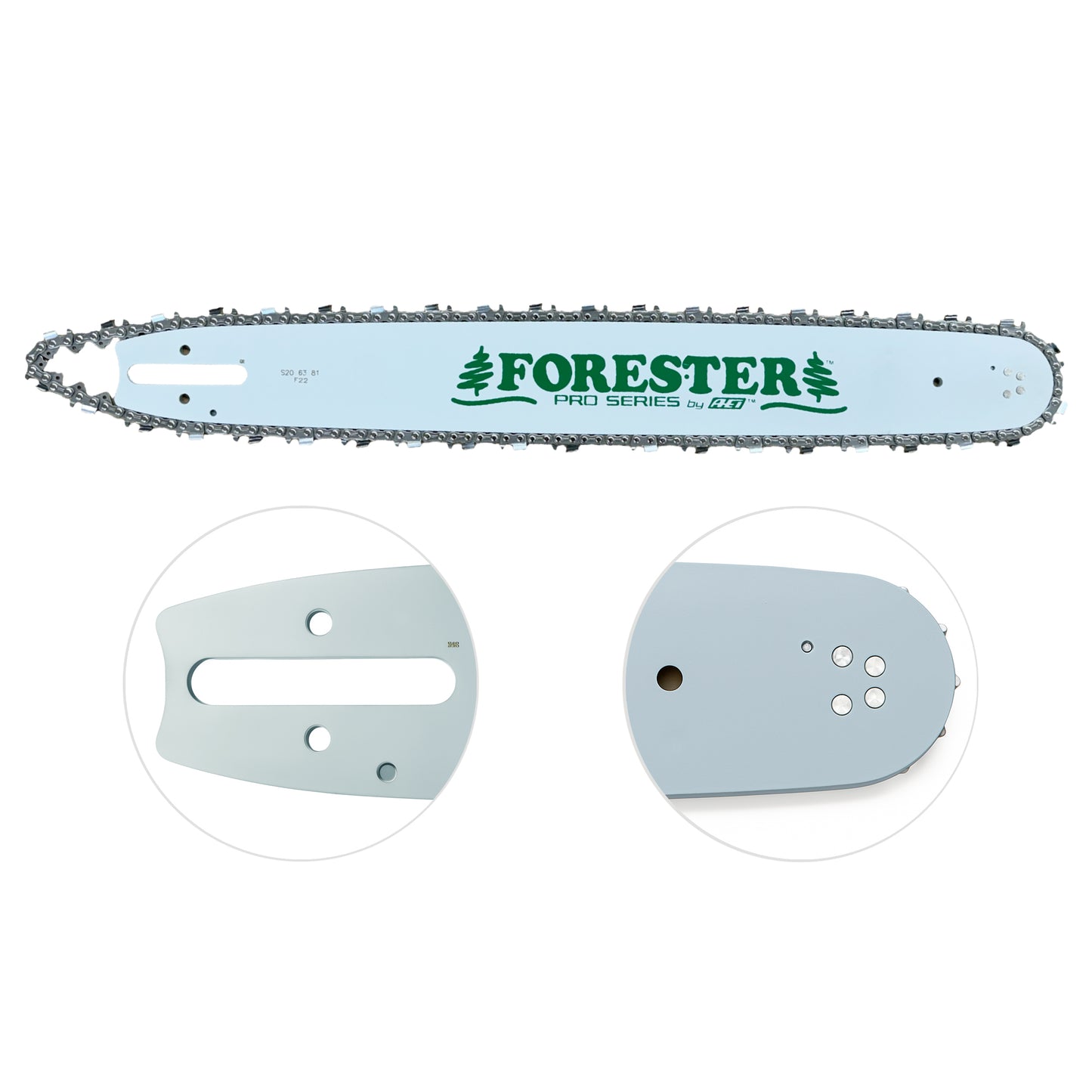 Forester Laminated Bars - D025 Mount for Stihl Chainsaws