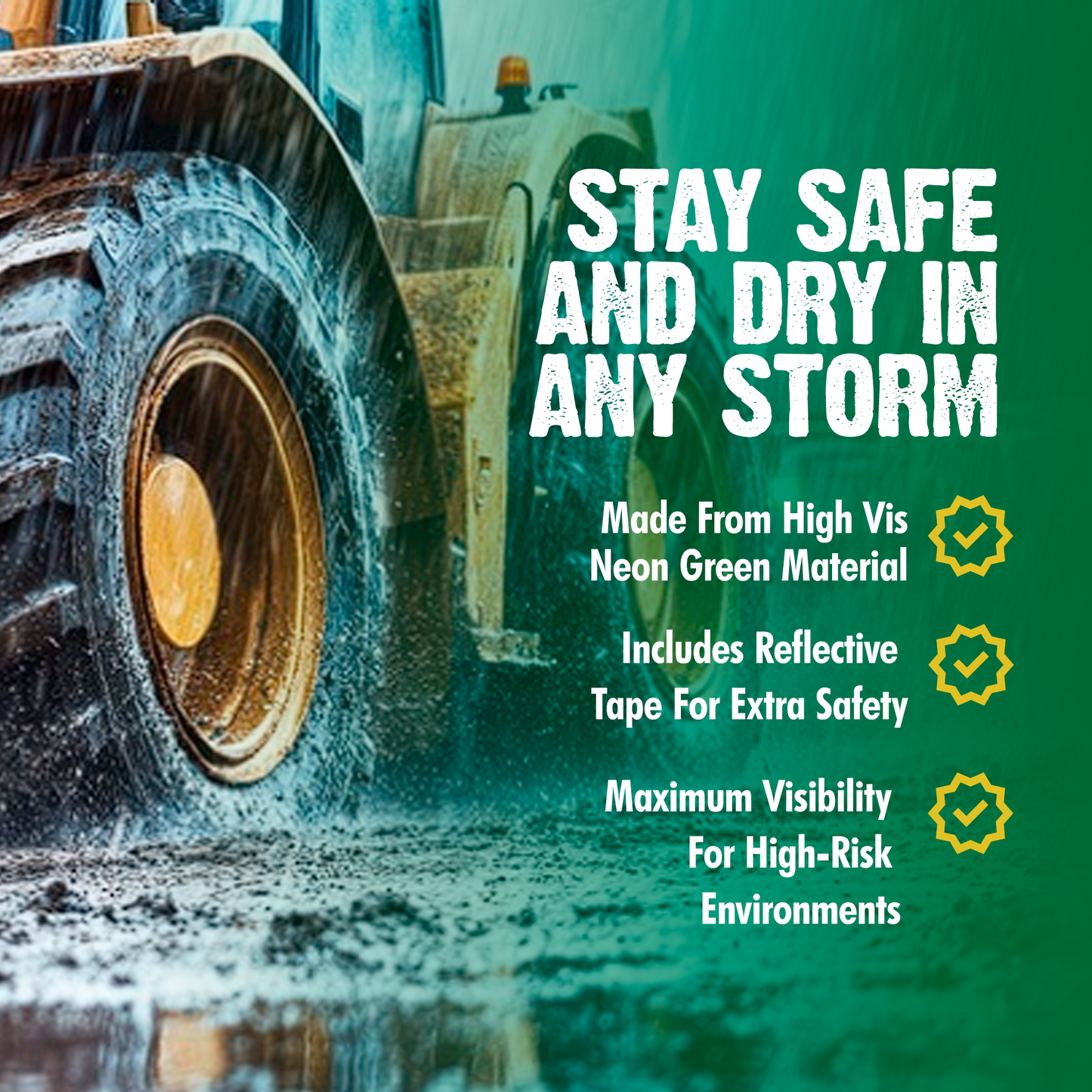 Forester Hi Vis Rain Suit