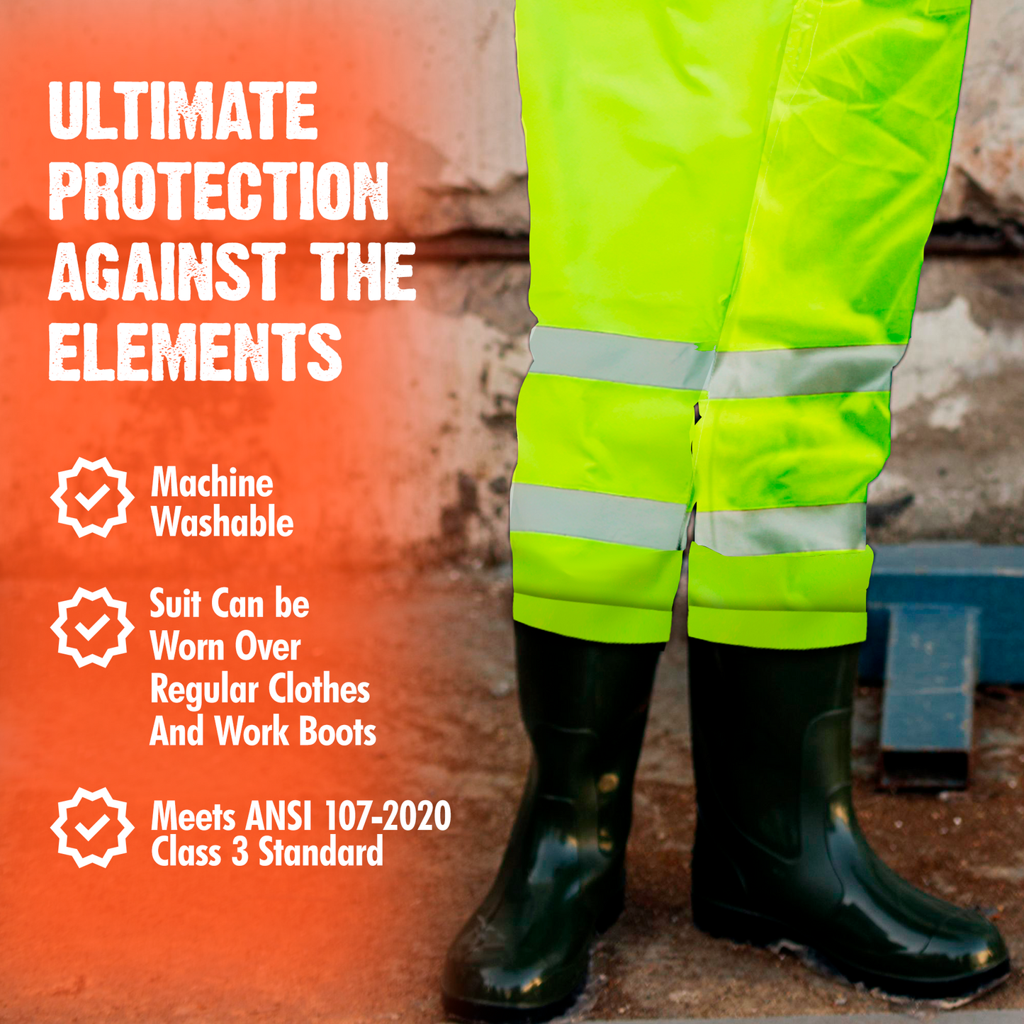 Forester Hi Vis Rain Suit