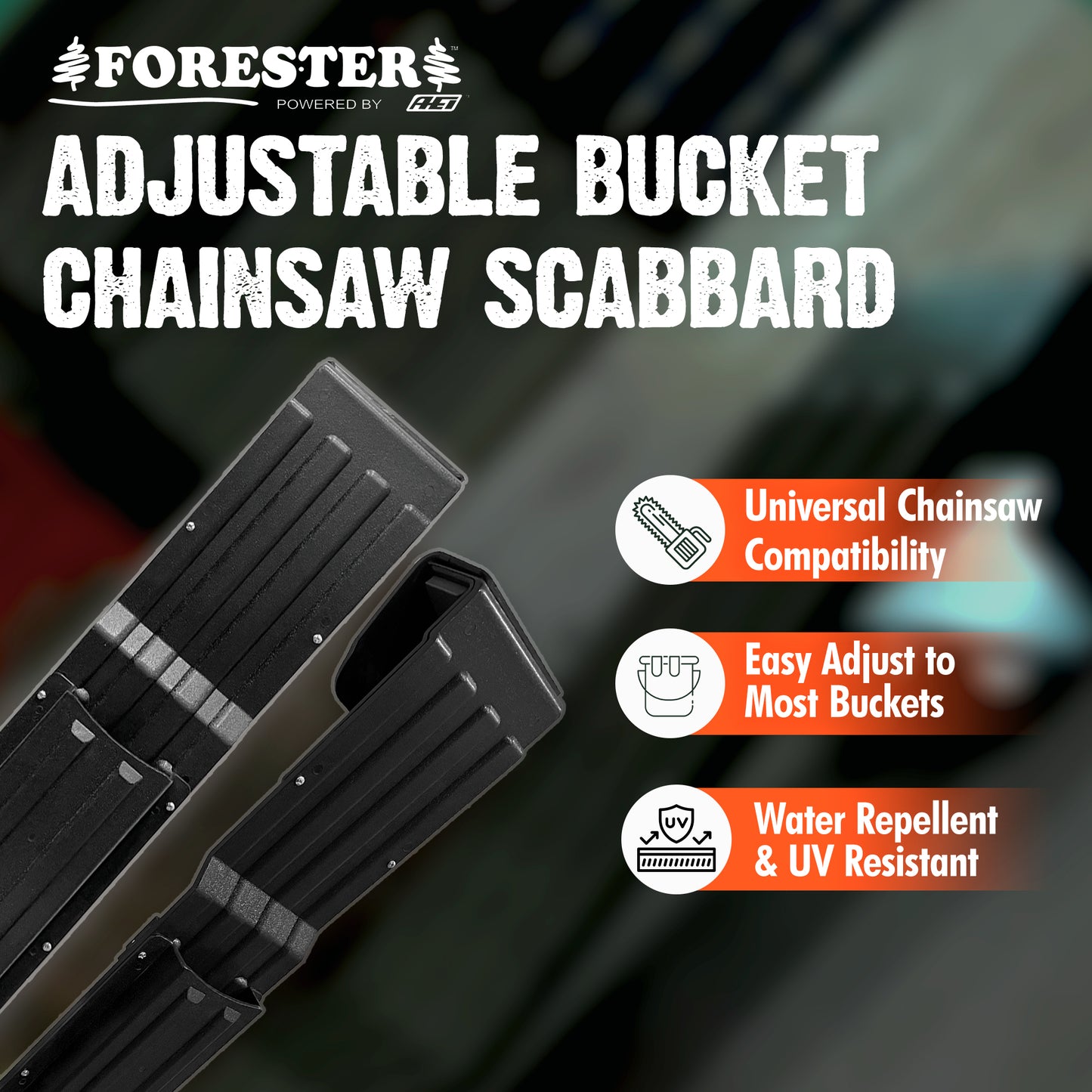 FORESTER Adjustable Bucket Chainsaw Scabbard