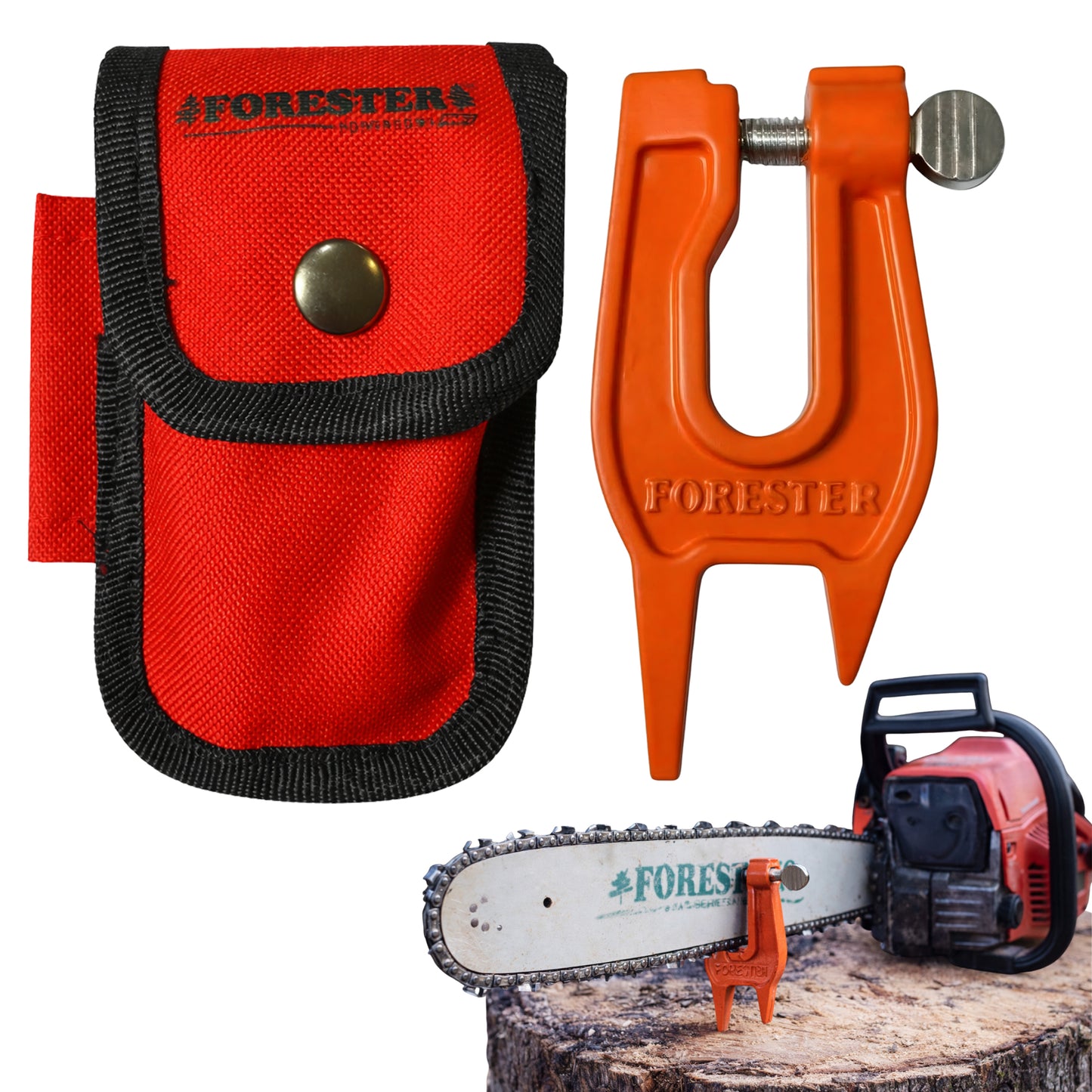 Forester Professional Mini Stump Vise With Holster