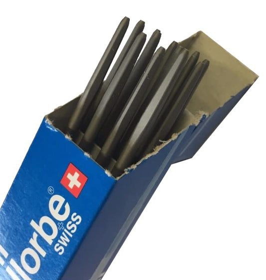 Vallorbe Round Chainsaw Files 12 Pack