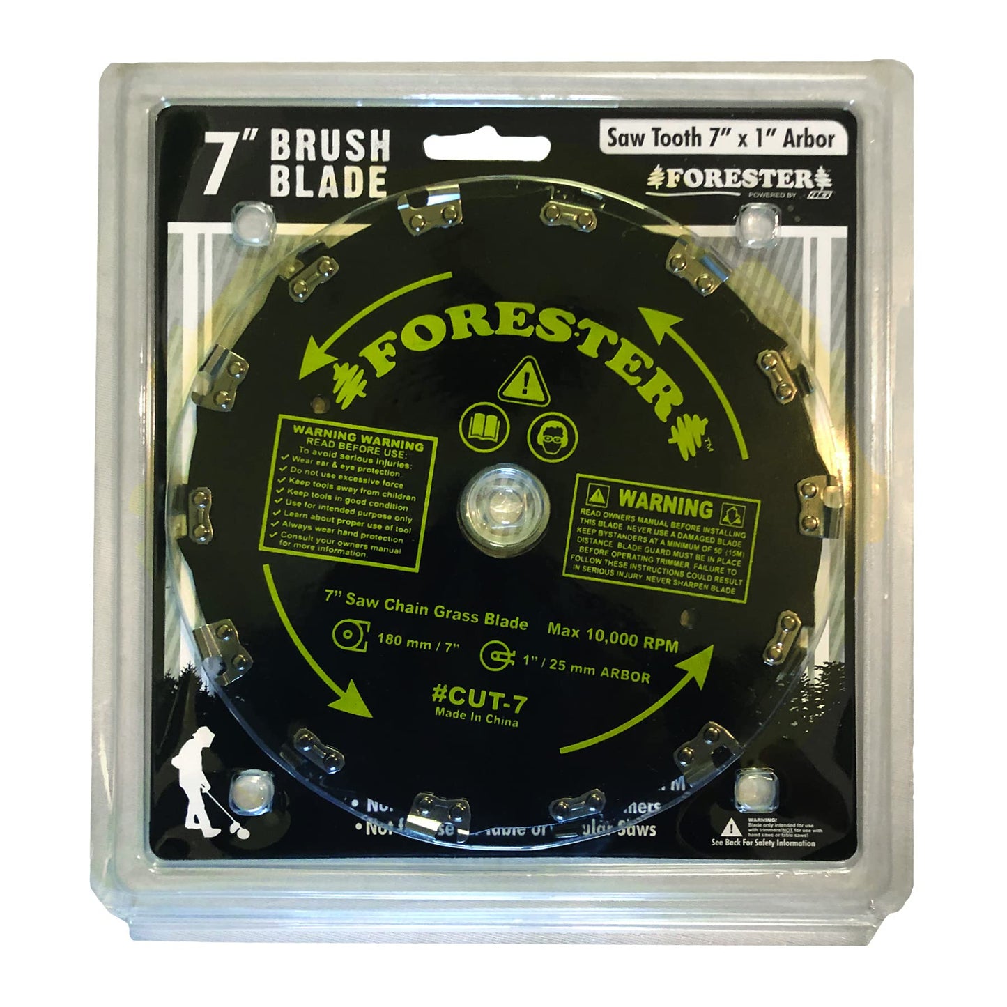 FORESTER Brush Cutter Blades - Trimmer Chainsaw Tooth Saw Blade - for Trimmin...