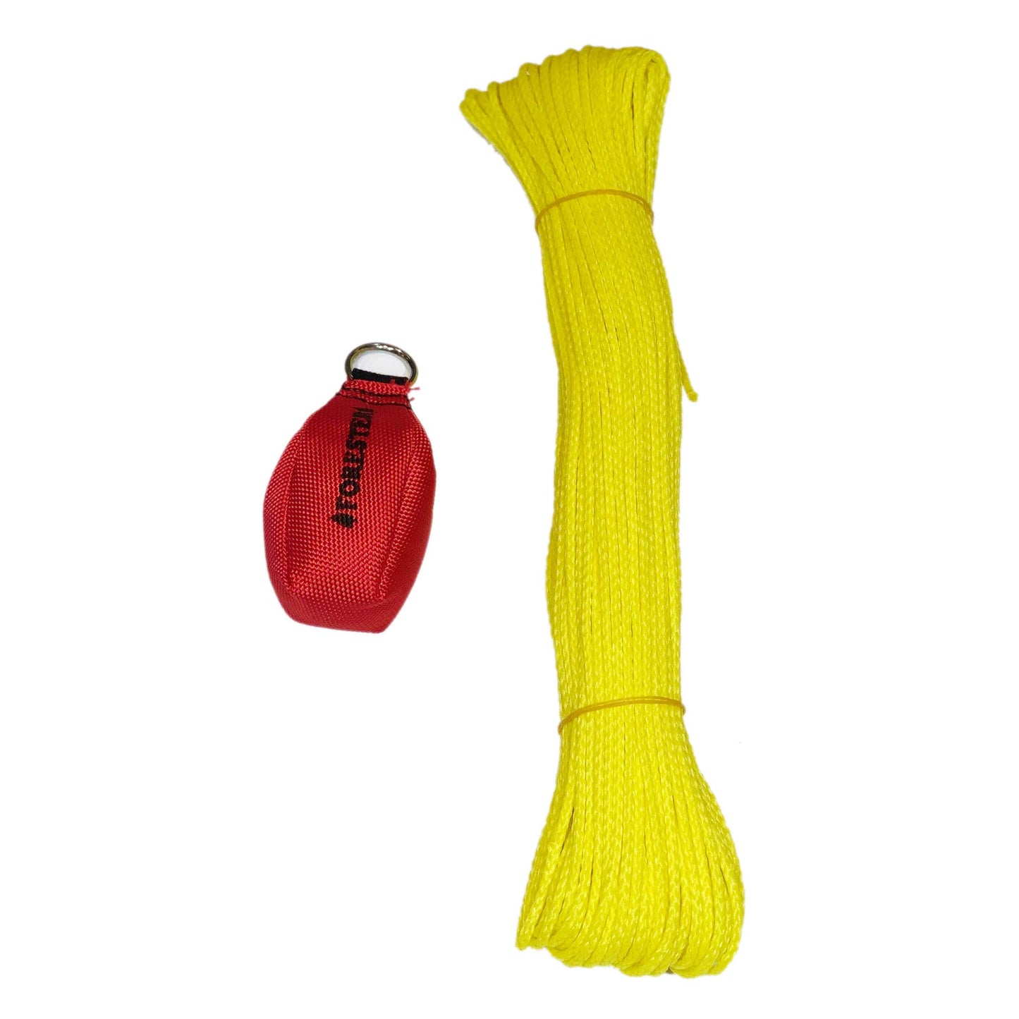 FORESTER 150 Foot Arborist 15 Ounce Throw Line Kit with Red Storage Bag