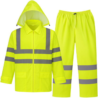 Class 3 Hi-Vis Rain Suit - MGP Supply
