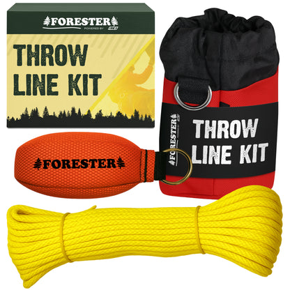 Forester Professional Arborist Throw Line Kit with Storage Bag