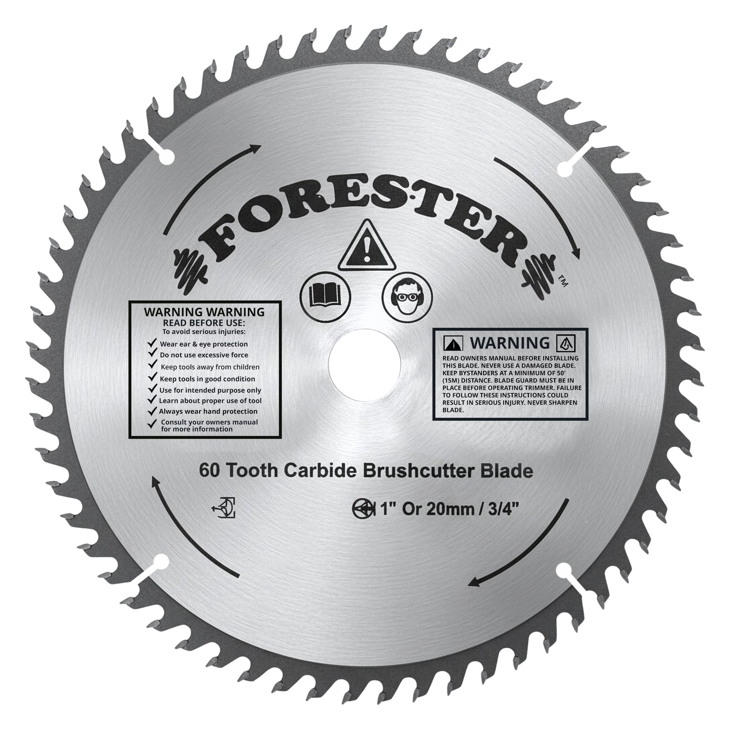 Forester Carbide Tip Brush Cutter Blade