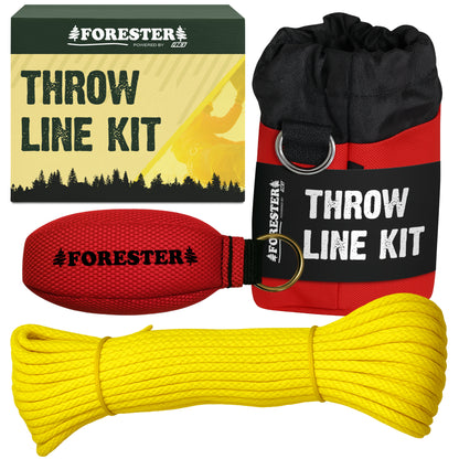 Forester Professional Arborist Throw Line Kit with Storage Bag