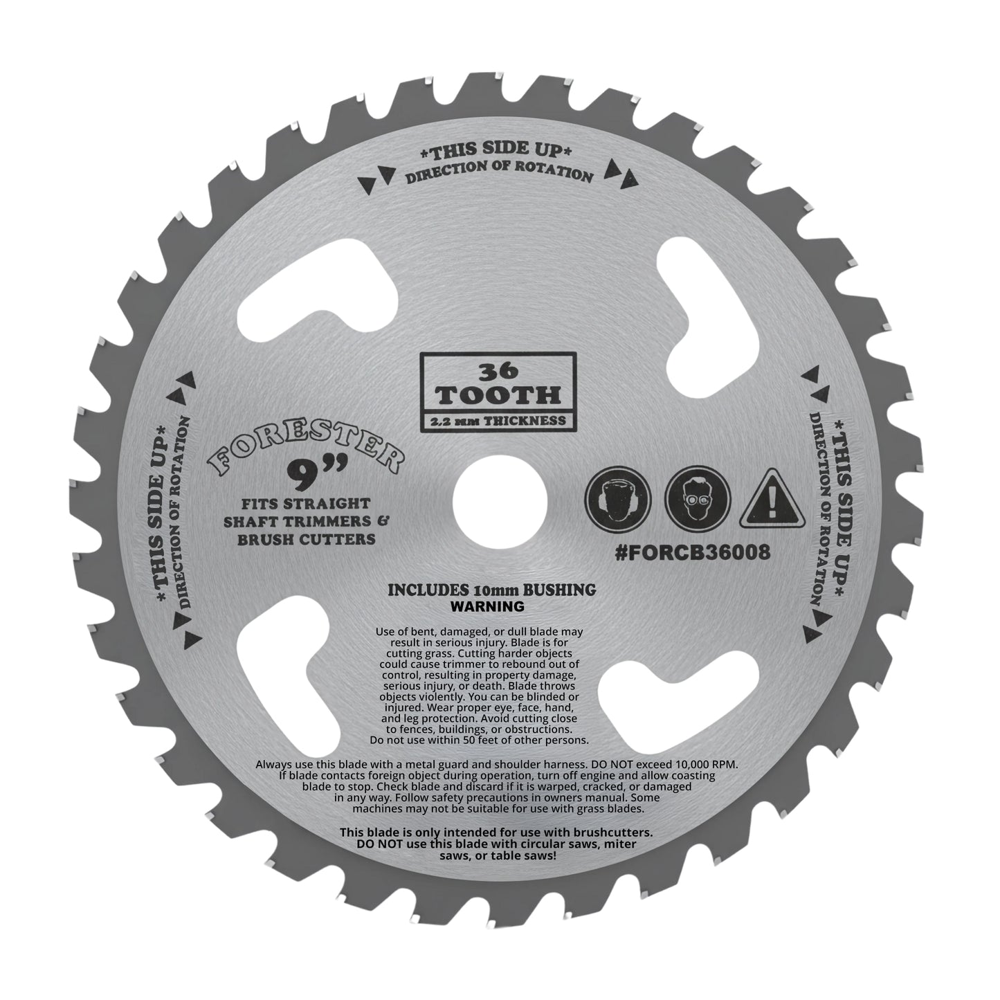 Forester Lightweight Carbide Tip Brush and Grass Blade