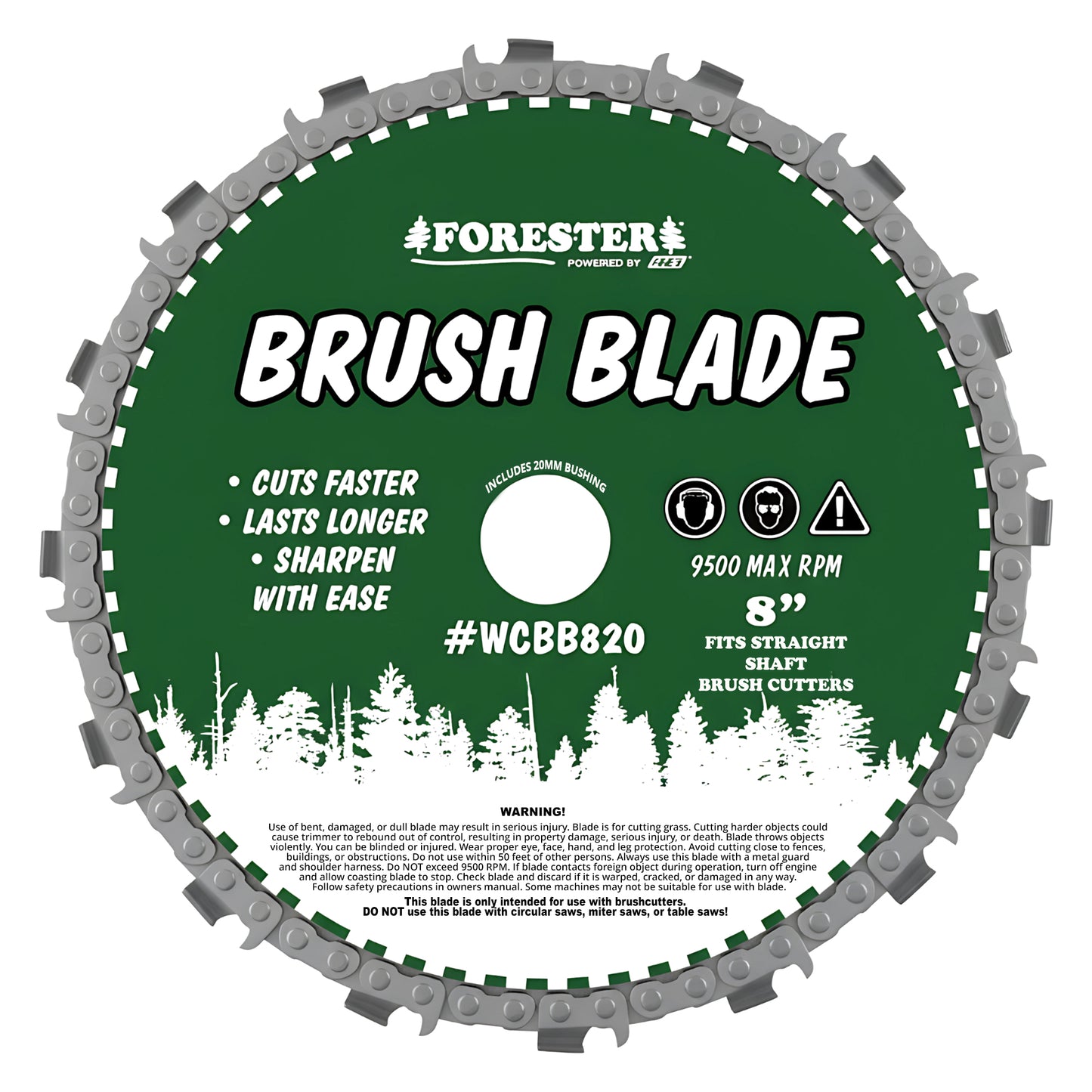 Full Chain Loop Brush Blade