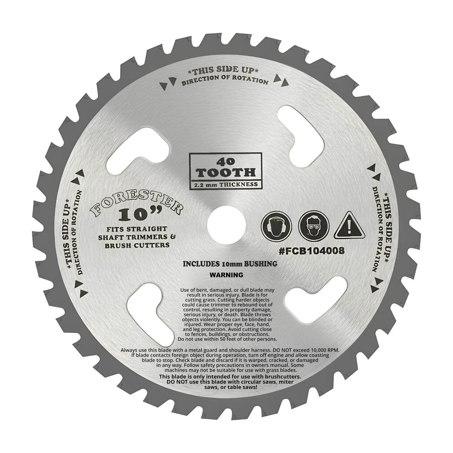 Forester Lightweight Carbide Tip Brush and Grass Blade