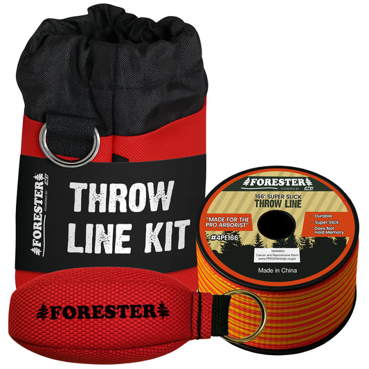 Forester Arborist Super Slick 166ft Throw Line Kit with Storage Bag