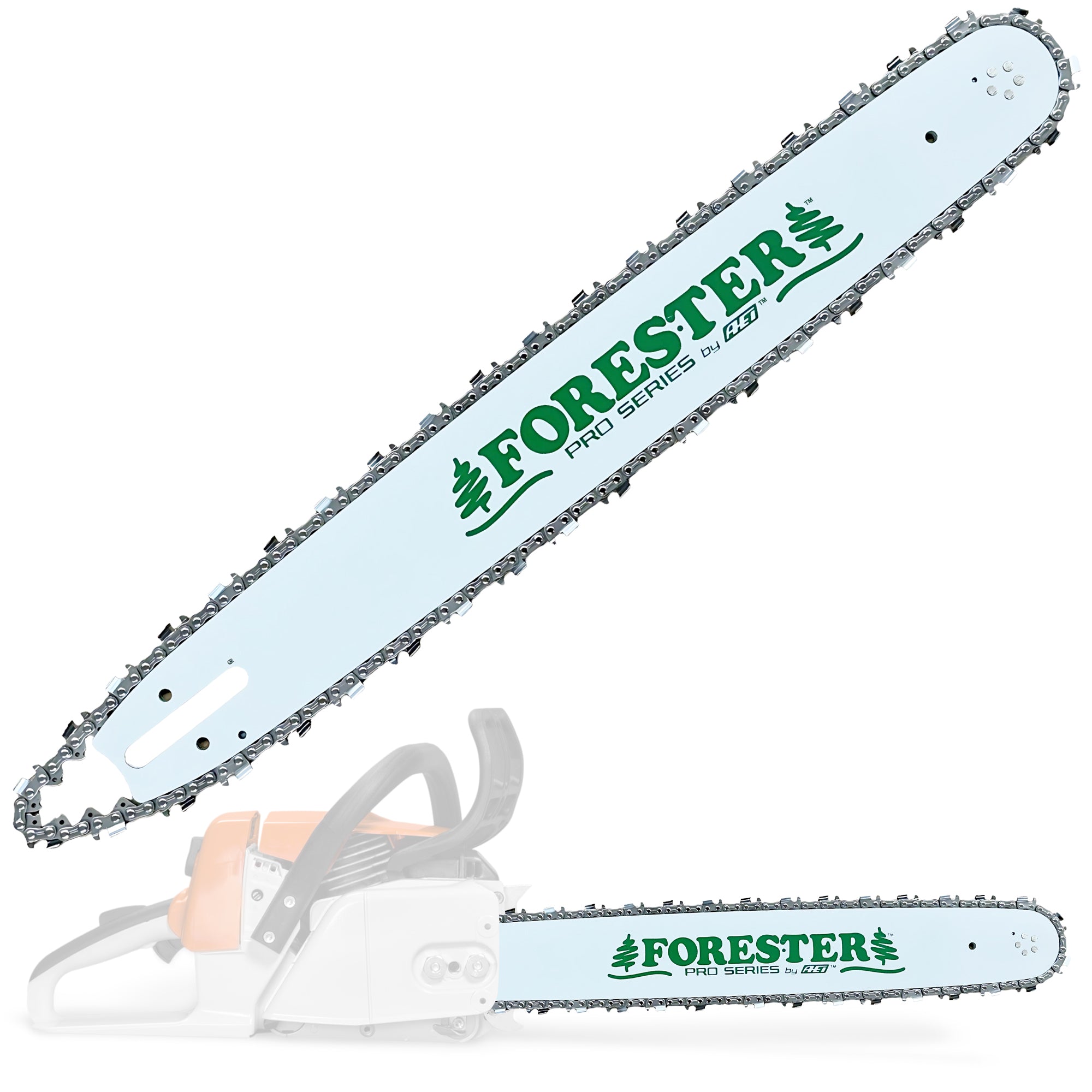 Forester Laminated Bars - D009 Mount for Large Mount Husqvarna