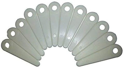 Forester 4in Poly Cut Finger Trimmer Blades - Compatible with Husqvarna