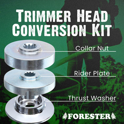Brush Cutter Trimmer Head Conversion Kit Compatible with many Echo Models