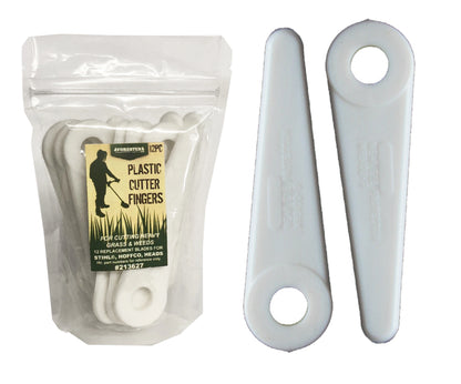 Forester 4in Poly Cut Finger Trimmer Blades - Compatible with Husqvarna