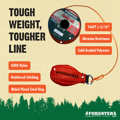 Forester Arborist Throw Line Kit