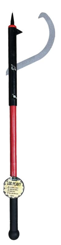FORESTER Heavy Duty Log Peavey Log Roller Tool | Cant Hook Log Roller with Fiberglass Handle | Logging Tools and Equipment