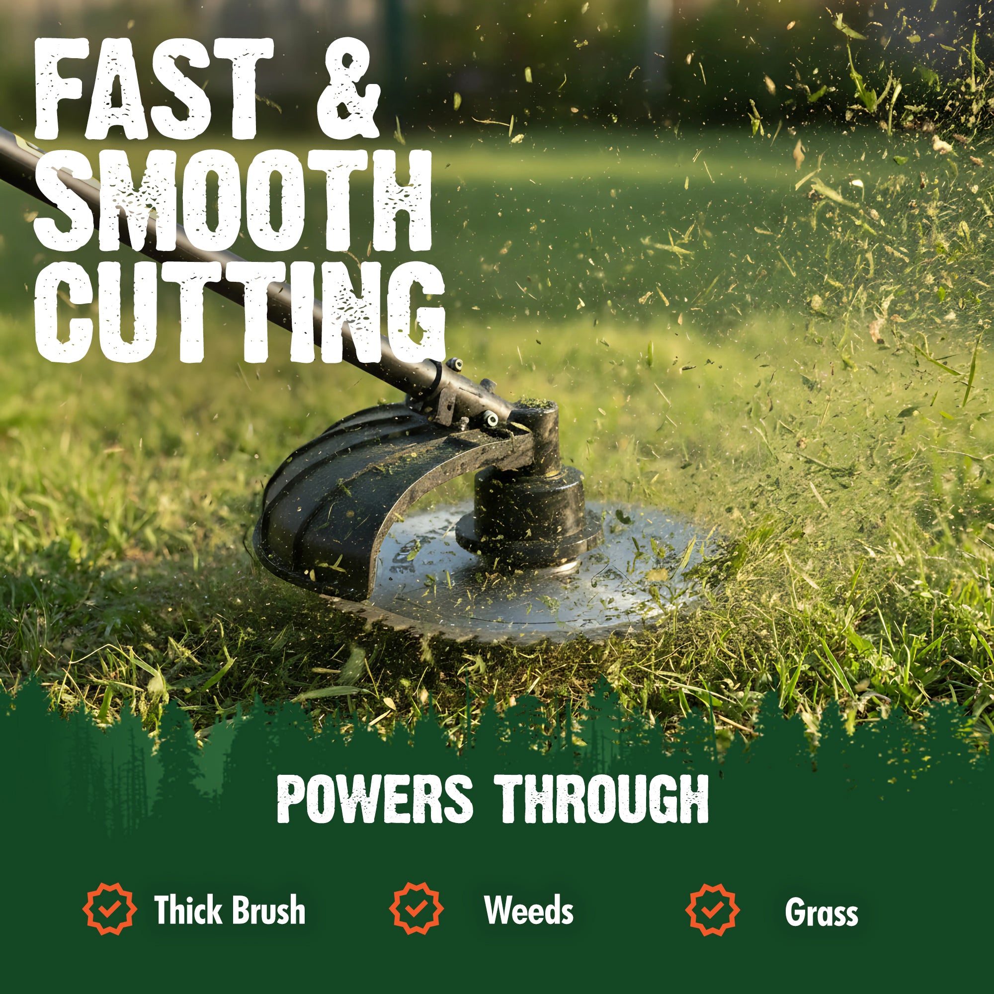 Forester Lightweight Carbide Tip Brush and Grass Blade – MGP Supply
