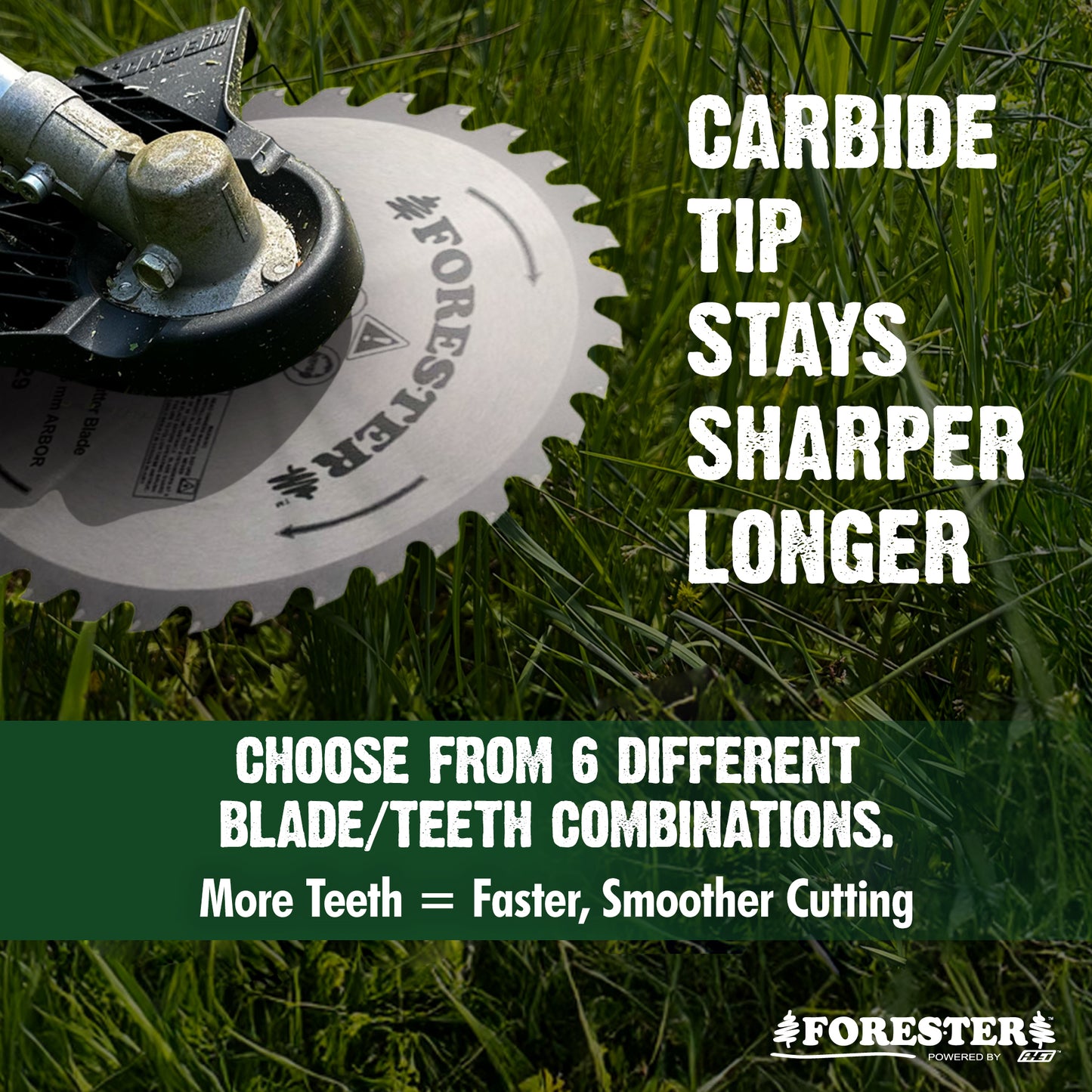 Forester Carbide Tip Brush Cutter Blade