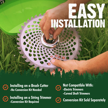 Forester Lightweight Carbide Tip Brush and Grass Blade