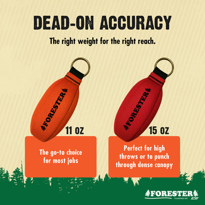 Forester Arborist Super Slick 166ft Throw Line Kit with Storage Bag