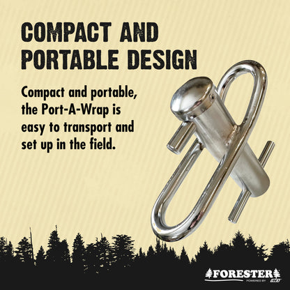Large Stainless Steel Port-A-Wrap