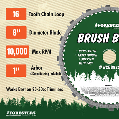 Full Chain Loop Brush Blade