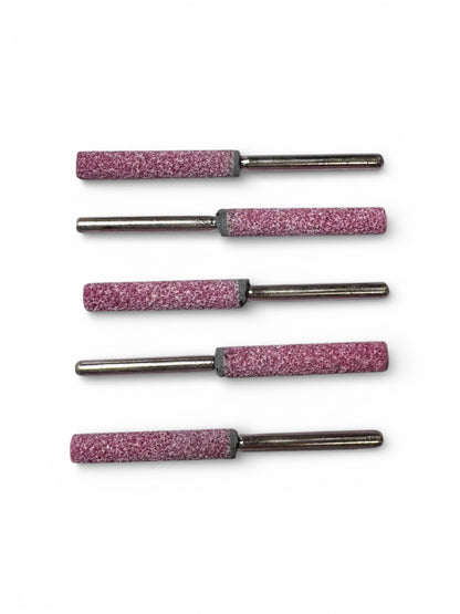 SMOOTH CHANK GRINDING STONES - 5 PACK - PINK