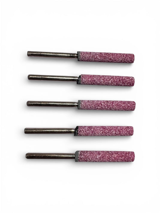 SMOOTH CHANK GRINDING STONES - 5 PACK - PINK