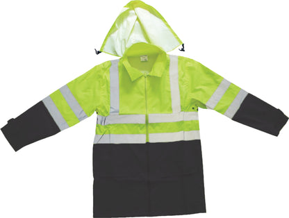 Forester® Class 3 Black Bottom Water Resistant Rain Suit with Soft Inner Lining