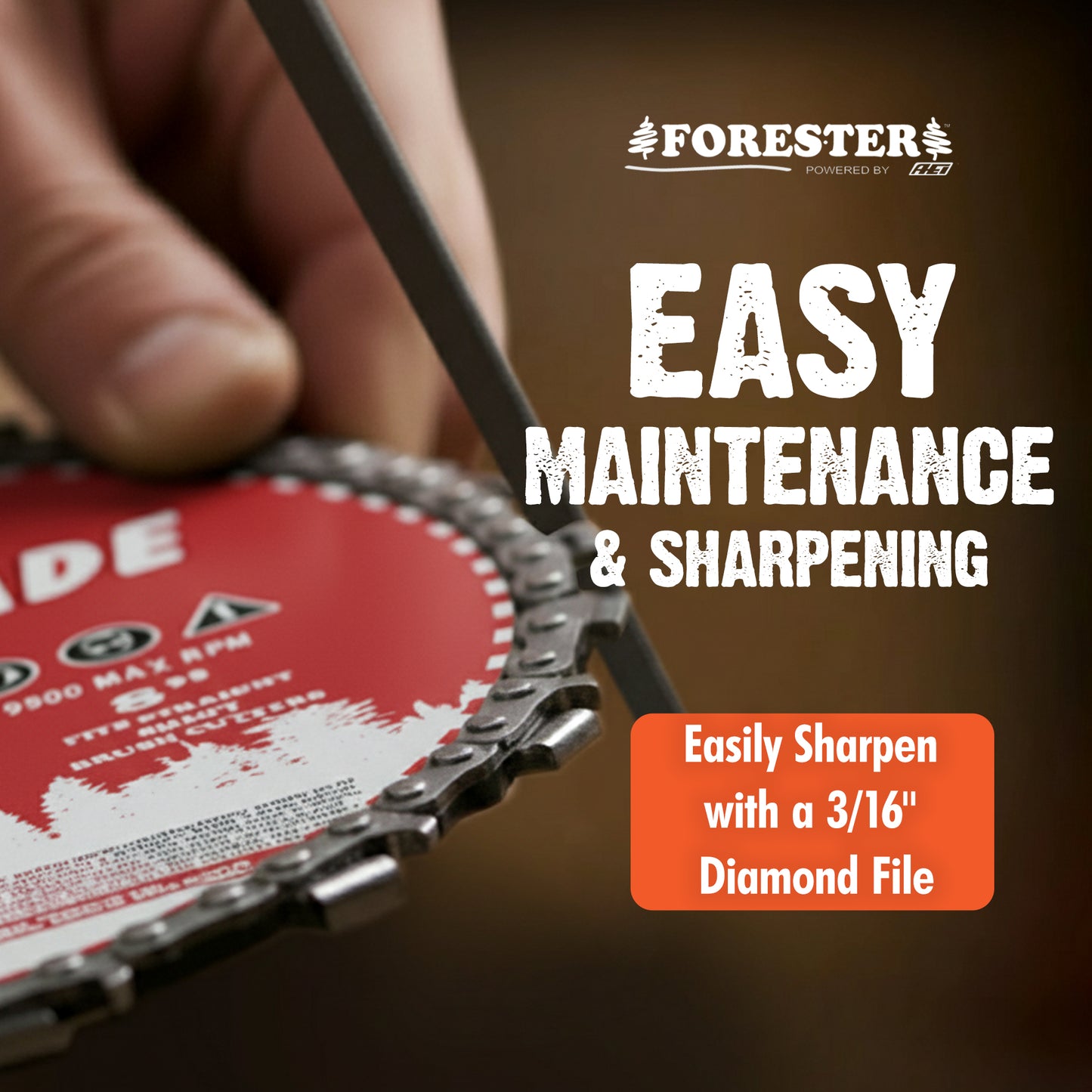 Forester 8" Carbide Brush Cutter Blade