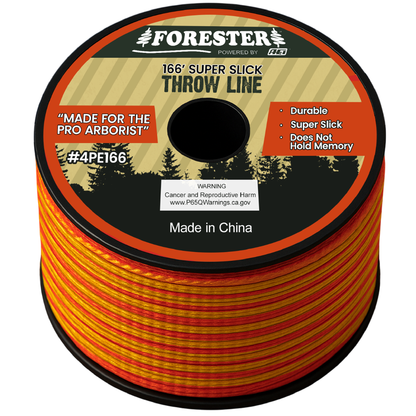 Forester Arborist Super Slick 166ft Throw Line Kit with Storage Bag