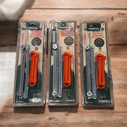 Diamond Chainsaw File, Handle & Guide