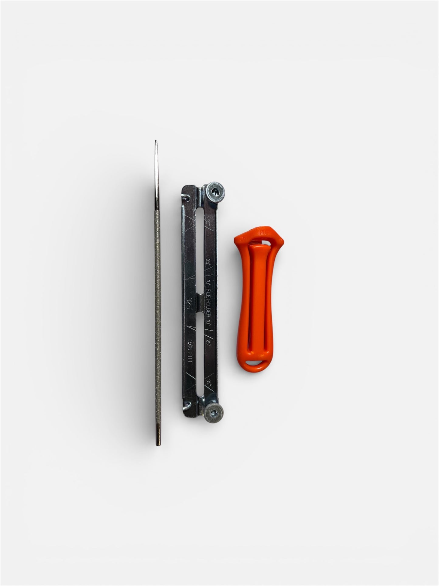 Diamond Chainsaw File, Handle & Guide