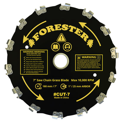 Forester Chainsaw Tooth Brush Cutter Blade